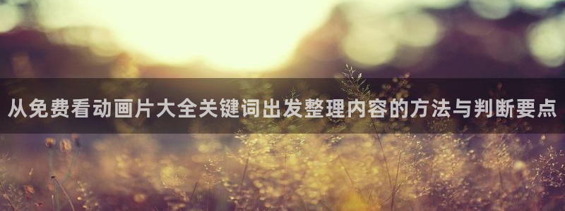 老动漫推荐